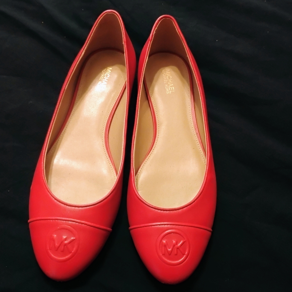 Michael Kors Red Women's Flats